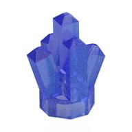 Rock 1 × 1 Crystal 5 Point Opal Trans-Purple
