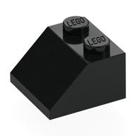 Brick Sloped 45° 2 × 2 Black