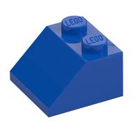 Brick Sloped 45° 2 × 2 Blue