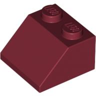 Dachstein 45° 2 × 2 Dunkelrot