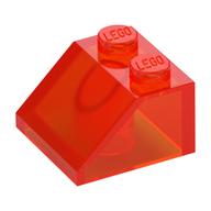 Dachstein 45° 2 × 2 Transparent-Neonorange