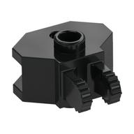 Hinge 1 × 2 Locking with 2 Fingers and Towball Socket, 9 Teeth