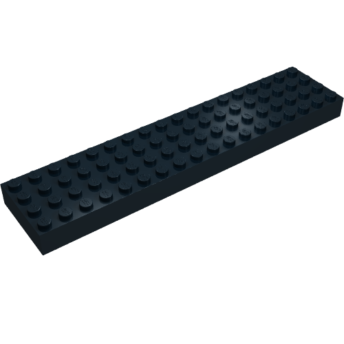 Brick 4 × 18 Black