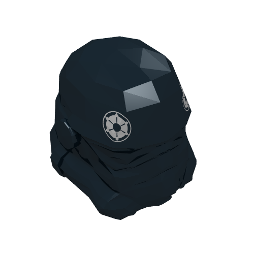 Helmet Stormtrooper, TIE Pilot Print Schwarz