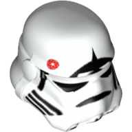 Helmet Stormtrooper, AT-AT Driver Print Weiß
