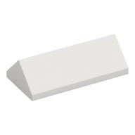 Brick Sloped 45° 2 × 4 Double White