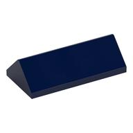 Brick Sloped 45° 2 × 4 Double Dark Blue