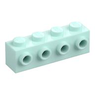 Brick Special 1 × 4 with 4 Studs on One Side Light Aqua