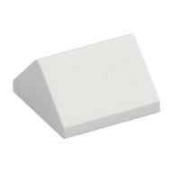 Brick Sloped 45° 2 × 2 Double White
