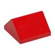 Brick Sloped 45° 2 × 2 Double Red