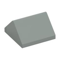 Brick Sloped 45° 2 × 2 Double Light Gray