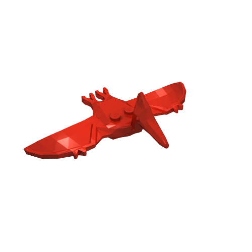 Animal, Dinosaur, Pteranodon Rot