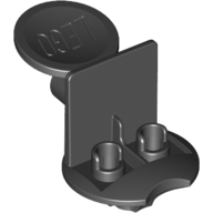 Sports Soccer Minifig Stand Black