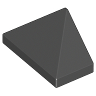 Brick Sloped 45° 2 × 1 Triple with Ovoid Bottom Pin