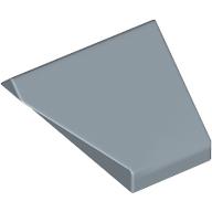 Brick Sloped 45° 2 × 1 Double / Inverted with Hollow Bottom Sand Blue