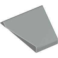 Brick Sloped 45° 2 × 1 Double / Inverted with Hollow Bottom Light Gray
