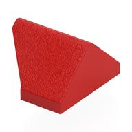 Brick Sloped 45° 2 × 1 Double / Inverted with Bottom Stud Holder Rot