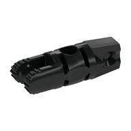 Hinge Cylinder 1 × 3 Locking with 1 Finger and 2 Fingers On Ends, with Hole, 9 Teeth