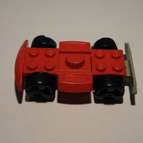 Vehicle Base 4 × 6 Racer Base with Black Wheels Rot