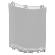 Panel 4 × 4 × 6 Quarter Cylinder Transparent