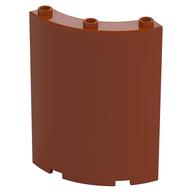 Panel 4 × 4 × 6 Quarter Cylinder Dunkelorange