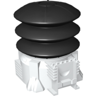 Launcher, Aero Tube Air Pump 16 × 14 × 13 [Complete Assembly] White
