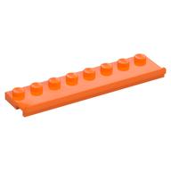 Platte speziell 2 × 8 mit Tür Schiene Orange