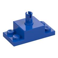 Brick Special 2 × 4, with 2 × 2 Brick with Top Pin and 1 × 2 Side Plates Blue