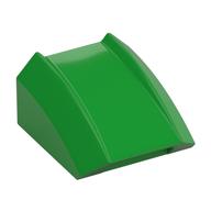 Brick Curved 2 × 2 with Lip, No Studs Hellgrün