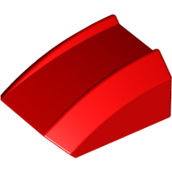 Brick Curved 2 × 2 with Lip, No Studs Rot