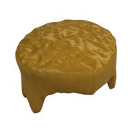 Hair Flat Top, Tall Pearl Gold