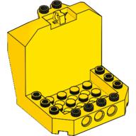 Cockpit 6 × 6 × 5 with Hinge Yellow