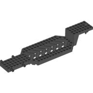 Vehicle Base, Trailer 8 × 30 × 3 1/3 Black