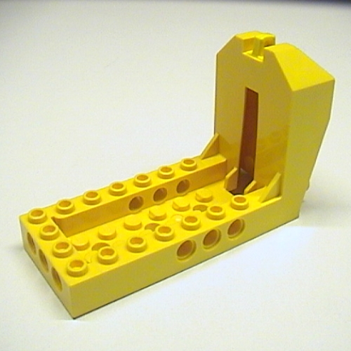 Cockpit 10 × 4 × 5 with Technic Holes Yellow