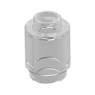 Stein rund 1 × 1 offen Noppe Transparent