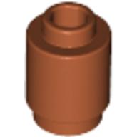 Brick Round 1 × 1 Open Stud Dark Orange