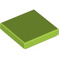 Tile 2 × 2 with Groove Lime