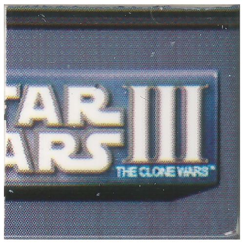 Tile 2 × 2 with Star Wars Print 17 White