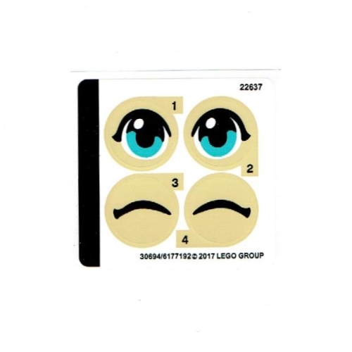 Sticker Sheet for Set 40171-1 [No Color/Any Color]