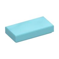 Fliese 1 × 2 mit Rille Sky Blue