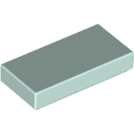 Fliese 1 × 2 mit Rille Hellaqua