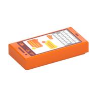 Tile 1 × 2 with Smart Phone, Texting print