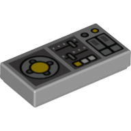 Tile 1 × 2 with Controls, Slides, Joystick print