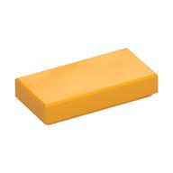 Tile 1 × 2 with License Plate 'AT 76269' print Leuchtendes Hellorange