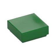 Tile 1 × 1 with Groove Green