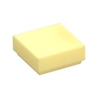Tile 1 × 1 with Groove Bright Light Yellow