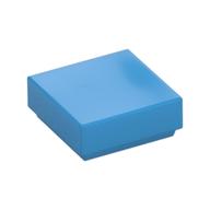 Tile 1 × 1 with Groove Dark Azure