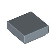 Tile 1 × 1 with Groove Sand Blue