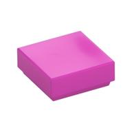 Tile 1 × 1 with Groove Dark Pink