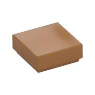 Tile 1 × 1 with Groove Medium Nougat